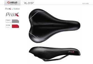 SIODEŁKO VELO  PROX  VL-3137  D2, ZONE CUT, GEL