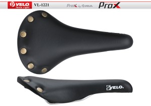 SIODEŁKO VELO  PROX  VL-1221 FIX BIKE CZARNE ZONE CUT