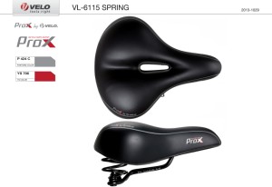 SIODEŁKO VELO  PROX  VL-6115S  SPRĘŻYNA, D2, ZONE FULL CUT, GEL