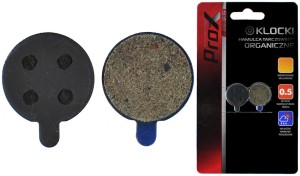 KLOCKI HAMULCA TARCZOWEGO  PROX ORGANICZNE ZOOM, ALHONGA, SNG BP-23