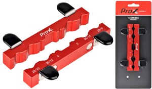 NAKŁADKI PROX MIĘKKIE SZCZĘKI IMADŁA FX-14, 130MM, CZERWONE, MAGNETYCZNE