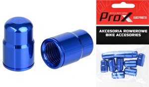 NAKRĘTKA NA ZAWÓR PROX AV-01 SCHREDER NIEBIESKA, ALUMINIOWA