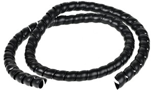 OSŁONA PANCERZA PROX SPIRALA 14mm-1m, CZARNA