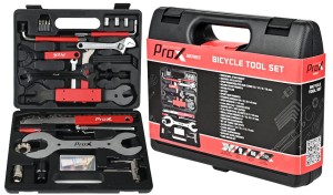 ZESTAW KLUCZY ROWEROWYCH PROX KT-02 W WALIZCE