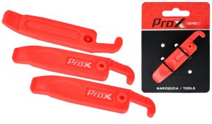 ŁYŻKI DO OPON PROX PLASTIKOWE 3 SZT.100 MM.CZERWONE