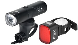 ZESTAW LAMP  PROX KAPPA SET 800Lm + ARA I 50Lm, SAFE, MEMORY MODE, GARMIN, USB-C