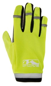 RĘKAWICZKI M-WAVE ODBLASKOWE L