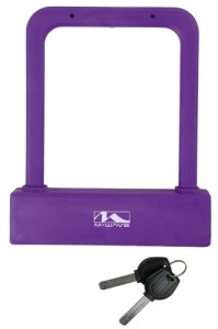 ZAMKNIĘCIE M-WAVE  U-LOCK B 205 SILIKON FIOLETOWE