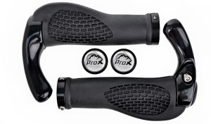 CHWYTY PROX GP-40B CZARNE 135MM ERGO ROGI SKRĘCANE