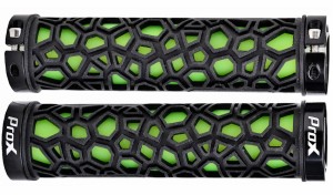 CHWYTY PROX GP-53 ZIELONO-CZARNE 130MM SKRĘCANE