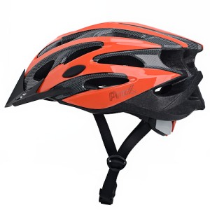 KASK PROX THUNDER ROZM:  XL CZERWONY-KARBON LOOK (61-63cm)