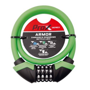 ZAMKNIĘCIE  PROX ARMOR MEMORY PĘTLA 12x750 MM. SZYFR ZIELONE
