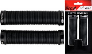 CHWYTY VELO PROX VLG-1266AD2 SKRĘCANE, CZARNE PIERŚCIENIE