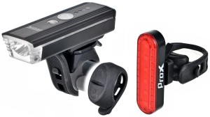 ZESTAW LAMP  PROX AERO A.I. SET 350LM USB, PILOT, SENSOR, 1200 mAh