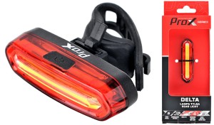 LAMPA TYŁ PROX DELTA COB LED 50 Lm, 600 mAh, USB-C, MEMORY MODE