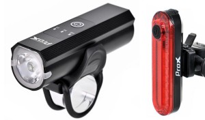 ZESTAW LAMP PROX VESTA SET 400Lm, 2200mAh USB-C