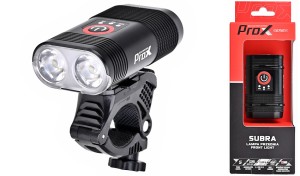LAMPA PRZÓD PROX SUBRA, 600Lm, 1800mAh, USB-C