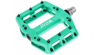 PEDAŁY  PROX BASE PRO 26 CYJAN, NYLON, PINY, OŚ CR-MO