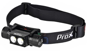 LAMPA PRZÓD PROX CZOŁOWA ARIES II CREE XM-L2 1100Lm, 2600 mAh, USB-C