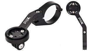 UCHWYT PROX EAGLE E1 NA KIEROWNICĘ, ALUMINIOWY, 35MM, GOPRO, CZARNY