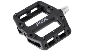 PEDAŁY  PROX BASE PRO 26 CZARNE, NYLON, PINY, OŚ CR-MO