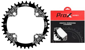 ZĘBATKA ROWEROWA PROX NARROW WIDE 104BCD 36Z CZARNA