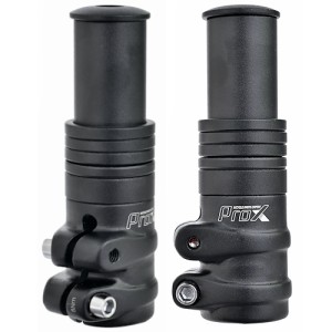 ADAPTER PROX DO WSPORNIKA KIEROWNICY AHEAD WYSOKOŚĆ 120MM CZARNY, ALUMINIOWY