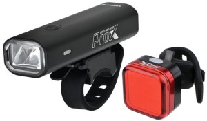 ZESTAW LAMP  PROX AERO III SET 400Lm + APUS 40Lm USB