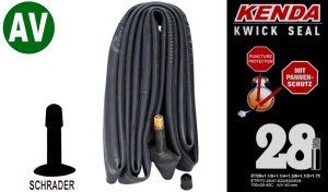 DĘTKA 700 X 28-45C AV 40mm BOX ANTYPRZEBICIOWA