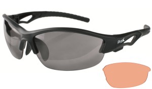 OKULARY PROX  RAY BIKE 22 CZARNY MAT WYMIENNE SOCZEWKI