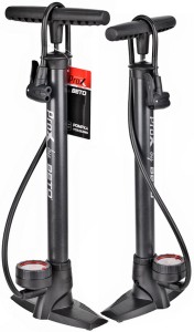 POMPKA BETO PODŁOGOWA STALOWA CMP-151SG1 CIEMNY-GRAFIT MANOMETR seria PROX