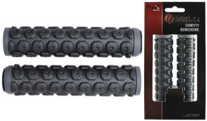 CHWYTY VELO PROX VLG-184AD2 130mm SZARO/CZARNE GEL
