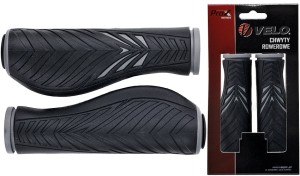 CHWYTY VELO PROX VLG-1133AD2 130mm SZARO-CZARNE COMFORT GEL