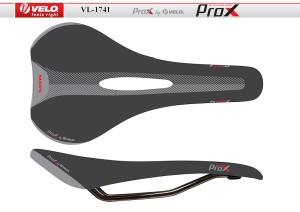 SIODEŁKO VELO  PROX  VL-1741 MARS CZARNO-SZARE