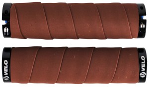 CHWYTY VELO PROX VLG-852AD4 129mm GEL BRĄZOWE KOREK SKRĘCANE