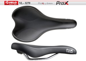 SIODEŁKO VELO  PROX  VL-3279 CZARNE, GEL, D2, ZONE CUT, ARC TECH