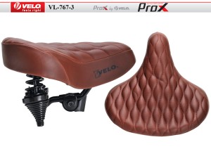 SIODEŁKO VELO  PROX  VL-767-3 BRĄZOWE CRUISER