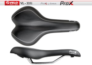 SIODEŁKO VELO  PROX  VL-3351 CZARNE, GEL, D1, ZONE CUT, ARC TECH