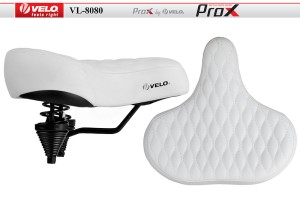 SIODEŁKO VELO  PROX  VL-8080 BIAŁE CRUISER