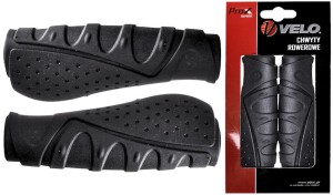 CHWYTY VELO PROX VLG-709AD3 130mm CZARNE COMFORT GEL