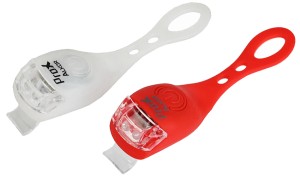 ZESTAW LAMP  PROX ALKOR SILICONOWE BIAŁA / CZERWONA