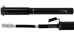 POMPKA  PROX FEN III MINI ALU WĘŻYK, MANOMETR, CZARNA AV/FV