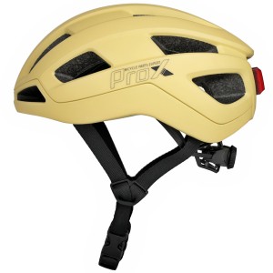 KASK PROX  MAGNETO LED ŻÓŁTY  M/L(55-58CM)