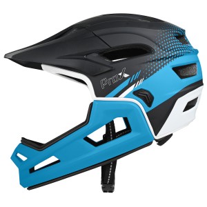 KASK PROX CAGE II NIEBIESKO-CZARNY, M (55-58cm)