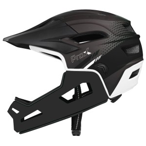 KASK PROX CAGE II TITANIUM-CZARNY, M (55-58cm)