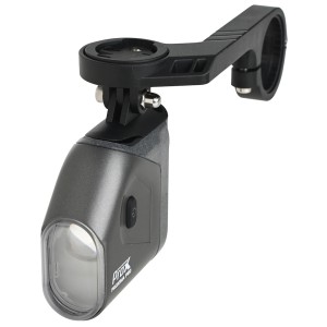 LAMPA PRZÓD PROX PROXIMA PRO 1600Lm, SZARA, 4000mAh, SAFE, MEMORY MODE, GOPRO, USB-C