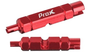KLUCZ  PROX DO ZAWÓRÓW AV / PRESTA, CZERWONY