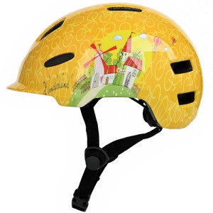 KASK PROX DZIECIĘCY EG ŻÓŁTY M(48-54CM)