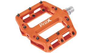 PEDAŁY  PROX BASE PRO 26 POMARAŃCZOWY, NYLON, PINY, OŚ CR-MO