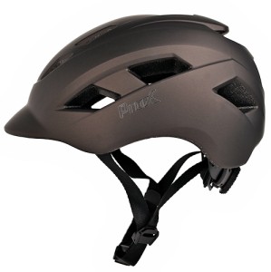 KASK PROX TOWN LED ROZM. L BRĄZOWY MAT